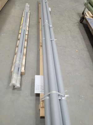 12 метров FRP трубы 50PSI-150PSI диа 4 дюйма стекловолокна трубы